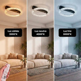 Comparación de luz cálida, neutra y fría de la lámpara LED Gema