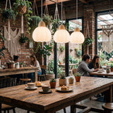 Iluminación para salas de reuniones modernas con lámparas de diseño nórdico.