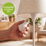 Instalación de foco en socket E27 de la lámpara NORA WHITE, foco no incluido