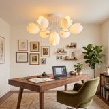 Lampara de techo para home office o estudio creativo con iluminacion funcional y estetica