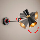 Ilustración del sistema articulado extensible para control de precisión sobre el haz de luz.