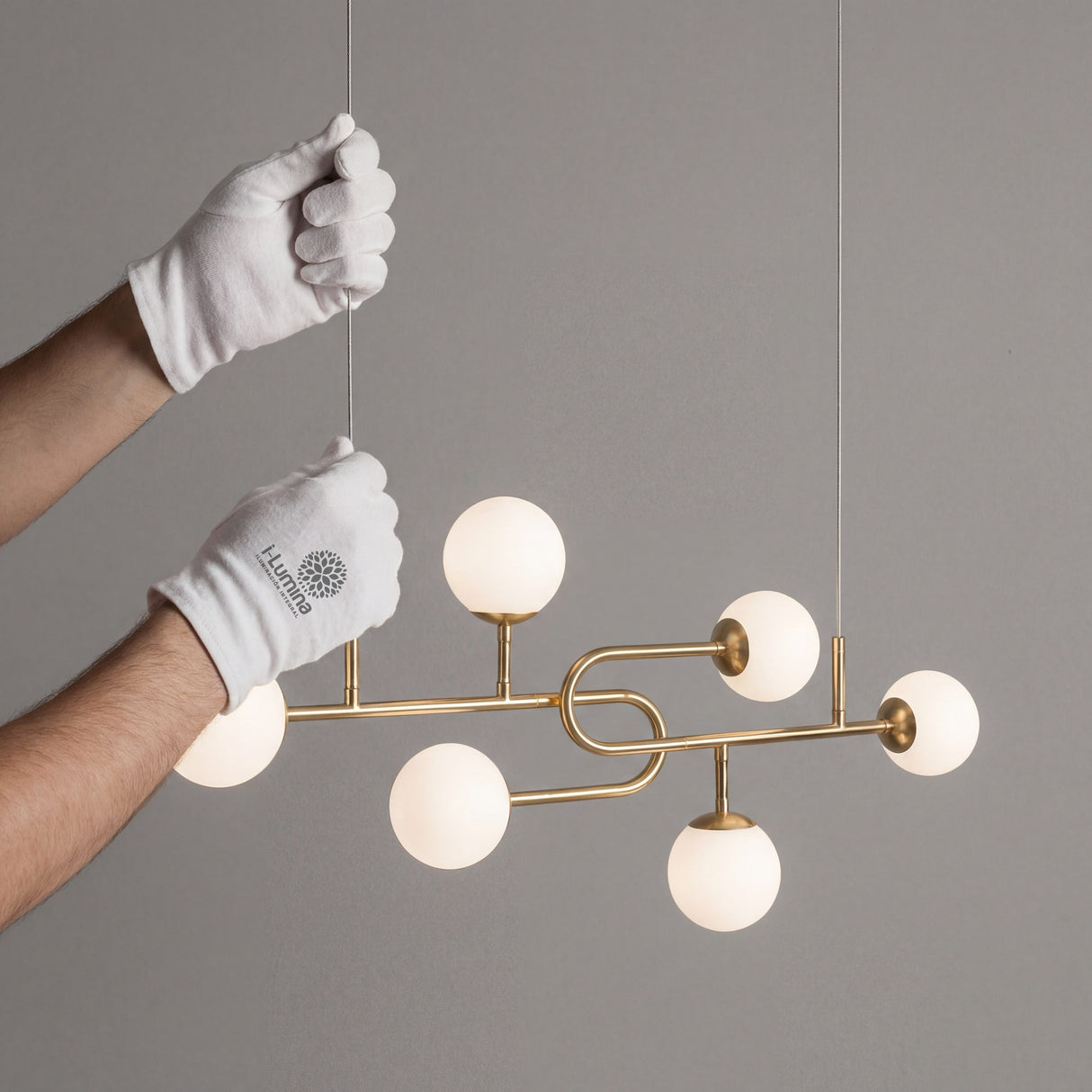 Medida de lámpara colgante infinity