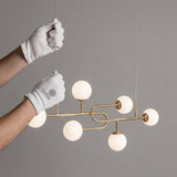 Medida de lámpara colgante infinity