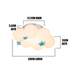 Infografía técnica: 50cm de largo, 10cm de alto y base de conexión de 21.2cm.