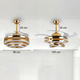 Dimensiones técnicas: 50 cm plegado y 107 cm desplegado para el modelo Luxury Gold.