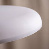 Perfil delgado de solo 4 cm del panel LED de techo LUNA pavonado
