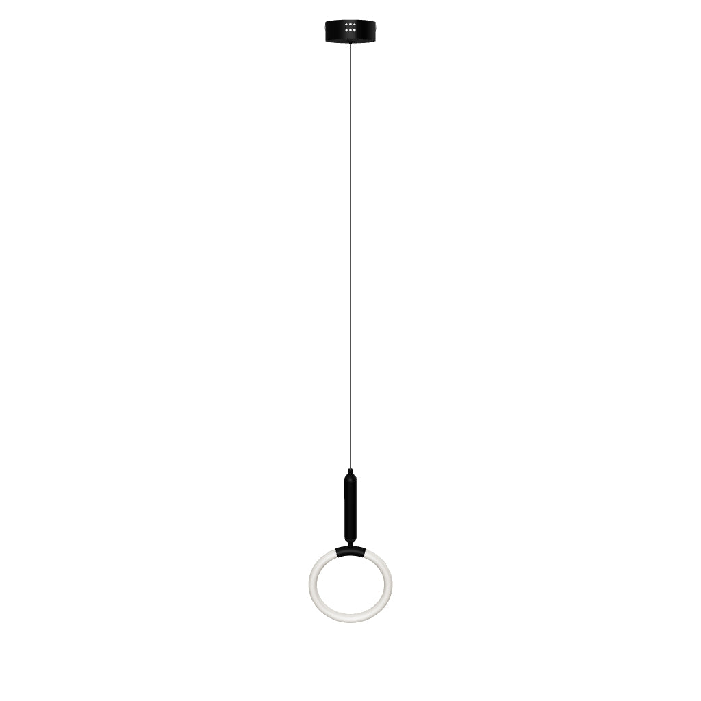 LÁMPARA COLGANTE LYON BLACK LED