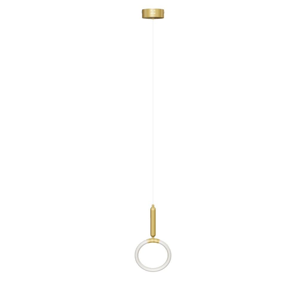 LÁMPARA COLGANTE LYON GOLD LED