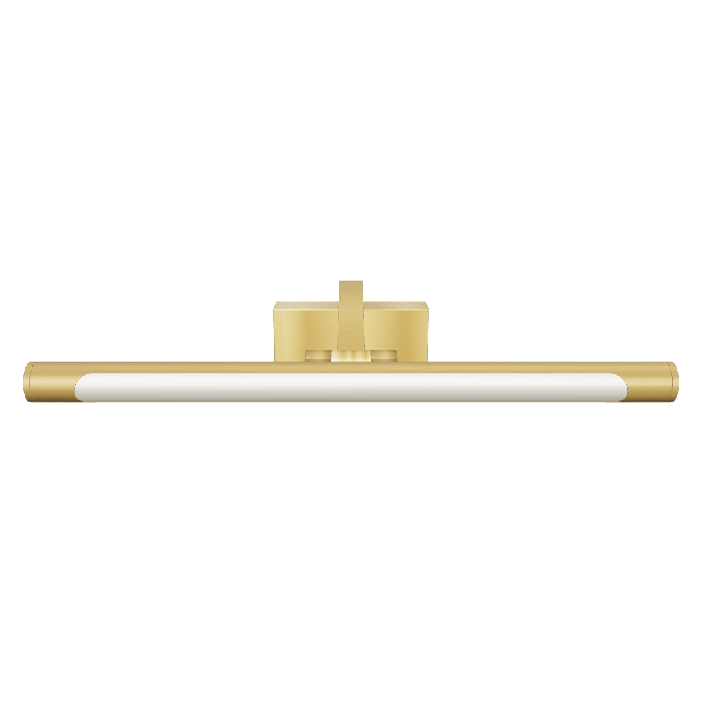 LÁMPARA DE ESPEJO DE PARED JOHANA OLD BRASS LED 12W TRICOLOR