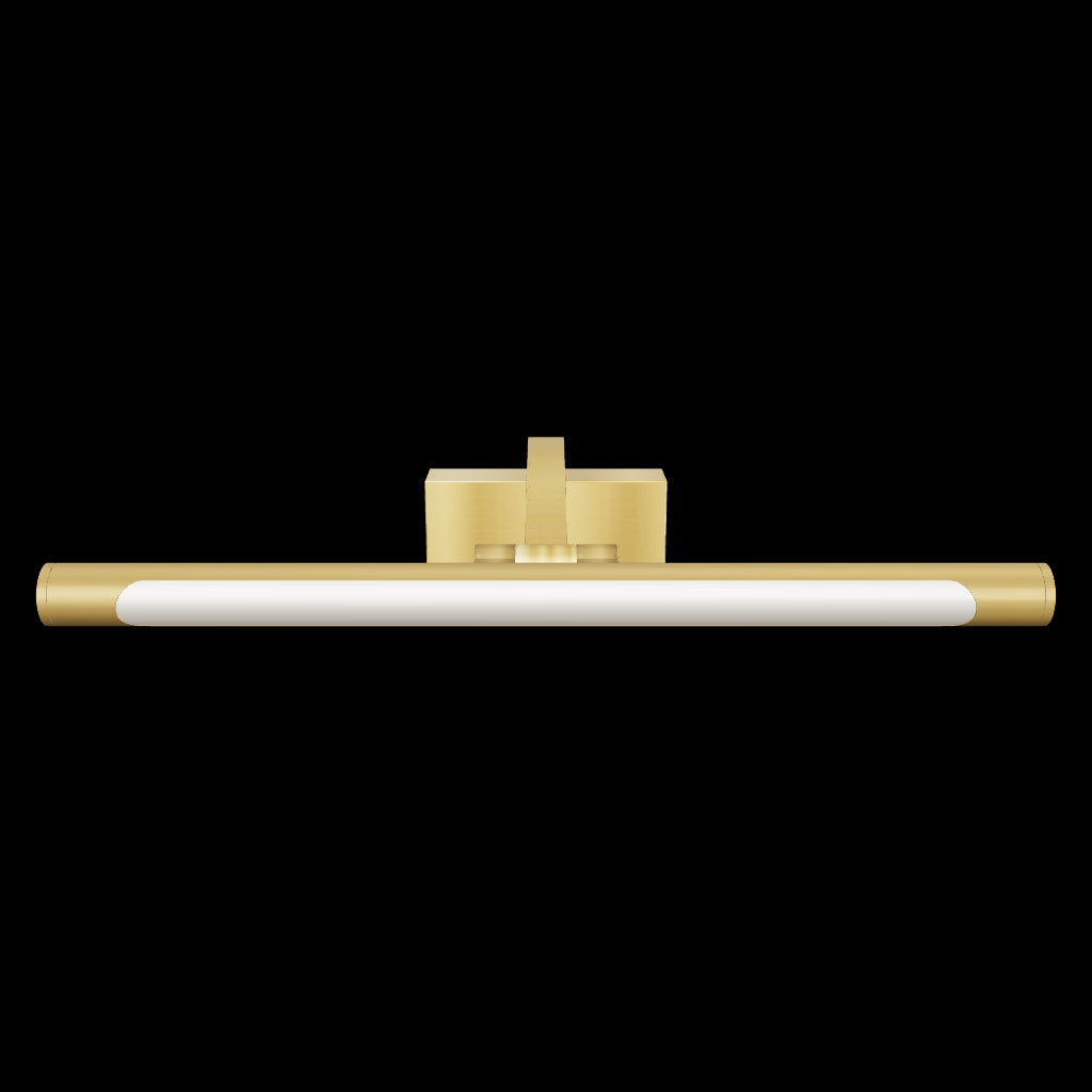 Render técnico de la lámpara Johana Old Brass resaltando su perfil simétrico y base.