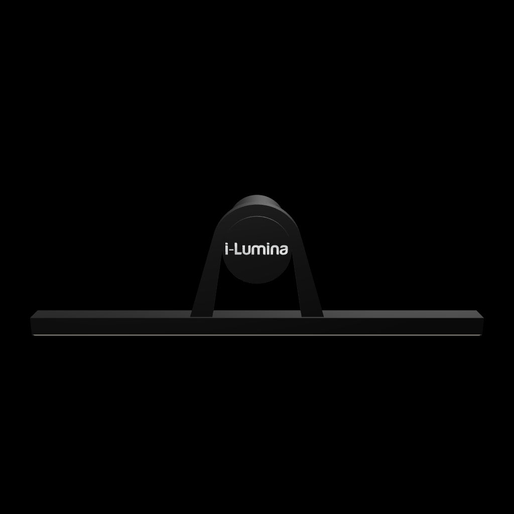 Silueta vectorial exenta de luminaria de pared negra mate optimizada para proyectos de interiorismo.