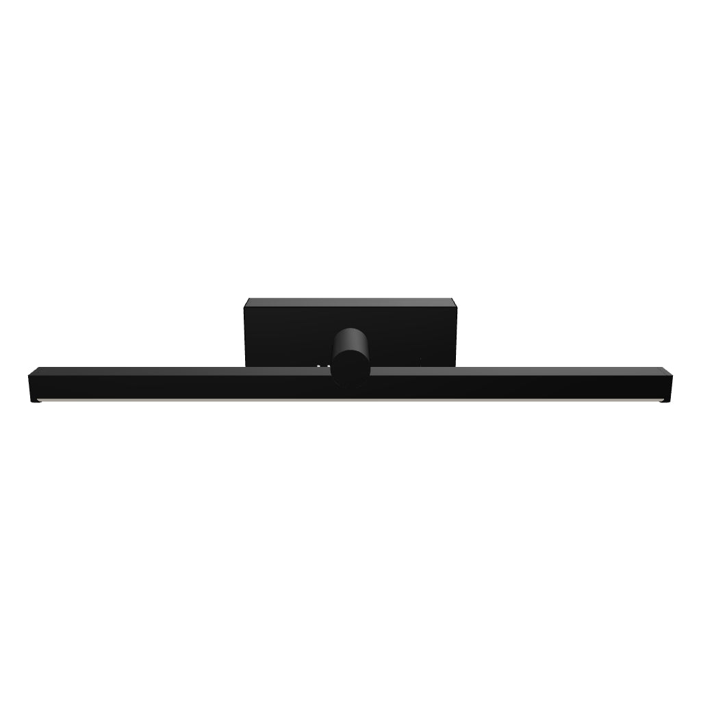 LÁMPARA DE ESPEJO DE PARED NATALIA BLACK LED 12W TRICOLOR