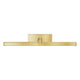 LÁMPARA DE ESPEJO DE PARED NATALIA OLD BRASS LED 12W TRICOLOR