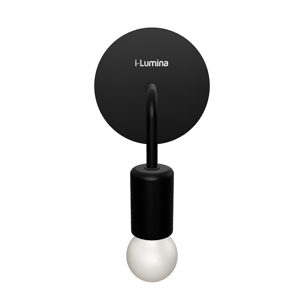 LÁMPARA DE PARED INTERIOR ALEXA BLACK LED