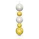 LÁMPARA DE PIE LED PERLA YELLOW AND WHITE