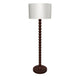 LÁMPARA DE PIE WOOD BUBBLES BOHO NOGAL - SIN FOCO