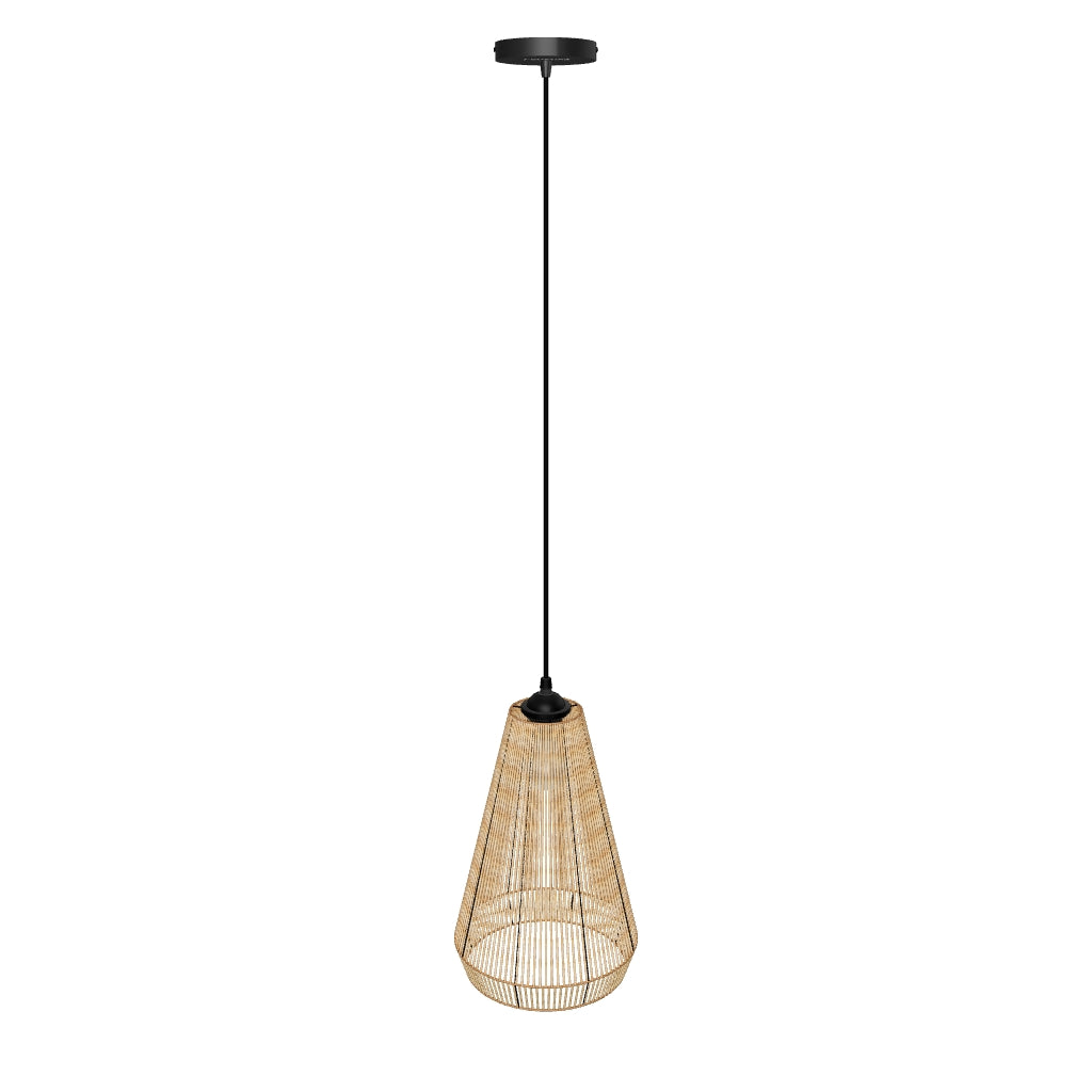 LÁMPARA COLGANTE ARTESANAL NINA - SIN FOCO