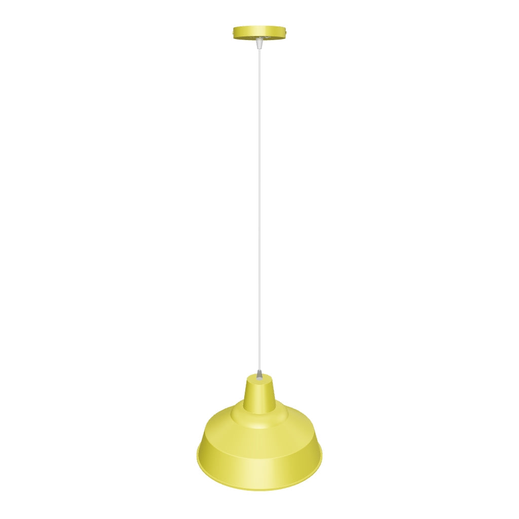 LÁMPARA COLGANTE AMANDE AMARILLO