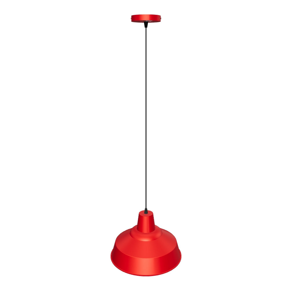 LÁMPARA COLGANTE AMANDE ROJA