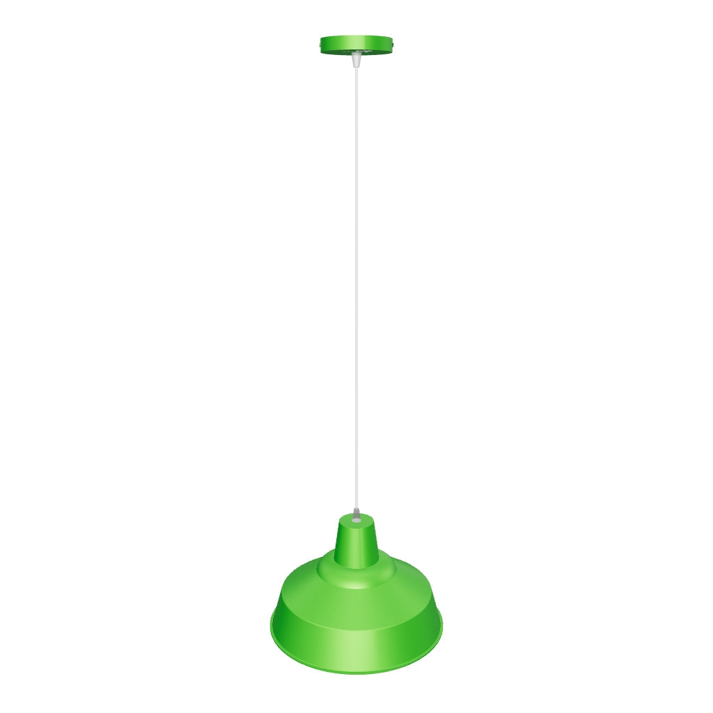 LÁMPARA COLGANTE AMANDE VERDE