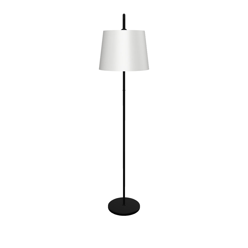 LÁMPARA DE PIE ARTEMISA BLACK LED - SIN FOCO