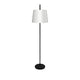 LÁMPARA DE PIE ARTEMISA BLACK LED - SIN FOCO