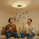 PLAFÓN LED 36W PATRICIA WHITE PARLANTE BLUETOOTH + CONTROL REMOTO