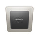 LÁMPARA DE PARED EXTERIOR NICOLETTA BLACK LED 18W LUZ CÁLIDA
