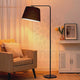 LÁMPARA DE PIE DAMARIS BLACK LED - SIN FOCO