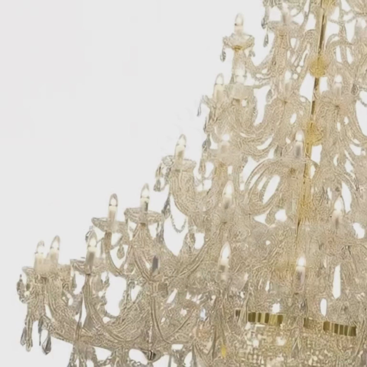 LÁMPARA COLGANTE KRYSTAL WRANOVSKY + FOCO VELA E14 4W TRANSP LUZ CÁLIDA