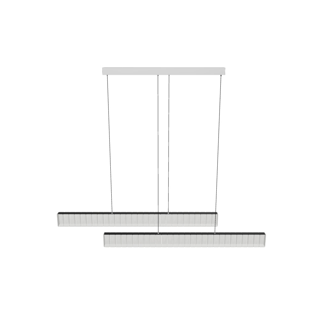 LÁMPARA COLGANTE KRYSTAL ESRA 7937 ZT LED + CONTROL REMOTO