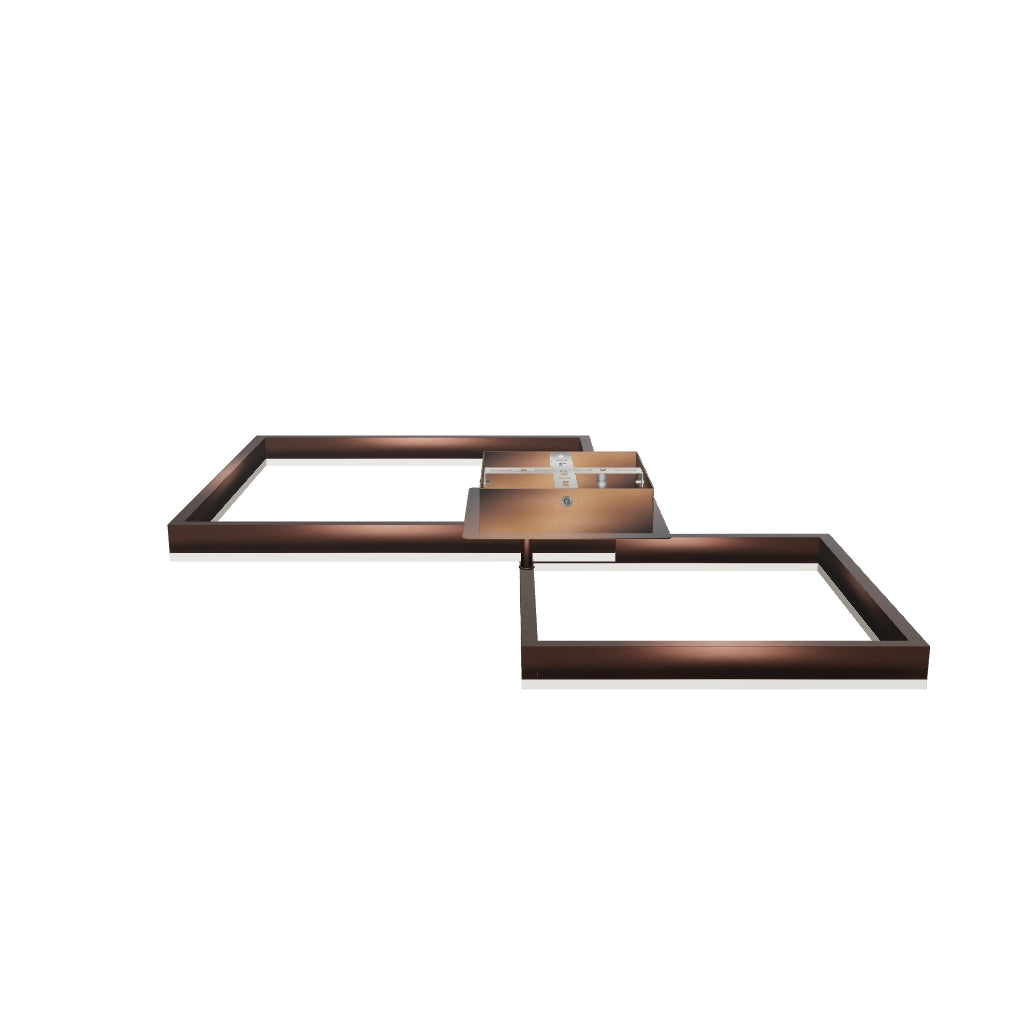 LÁMPARA DE TECHO VALENCIA COFFEE LED 56W + CONTROL REMOTO