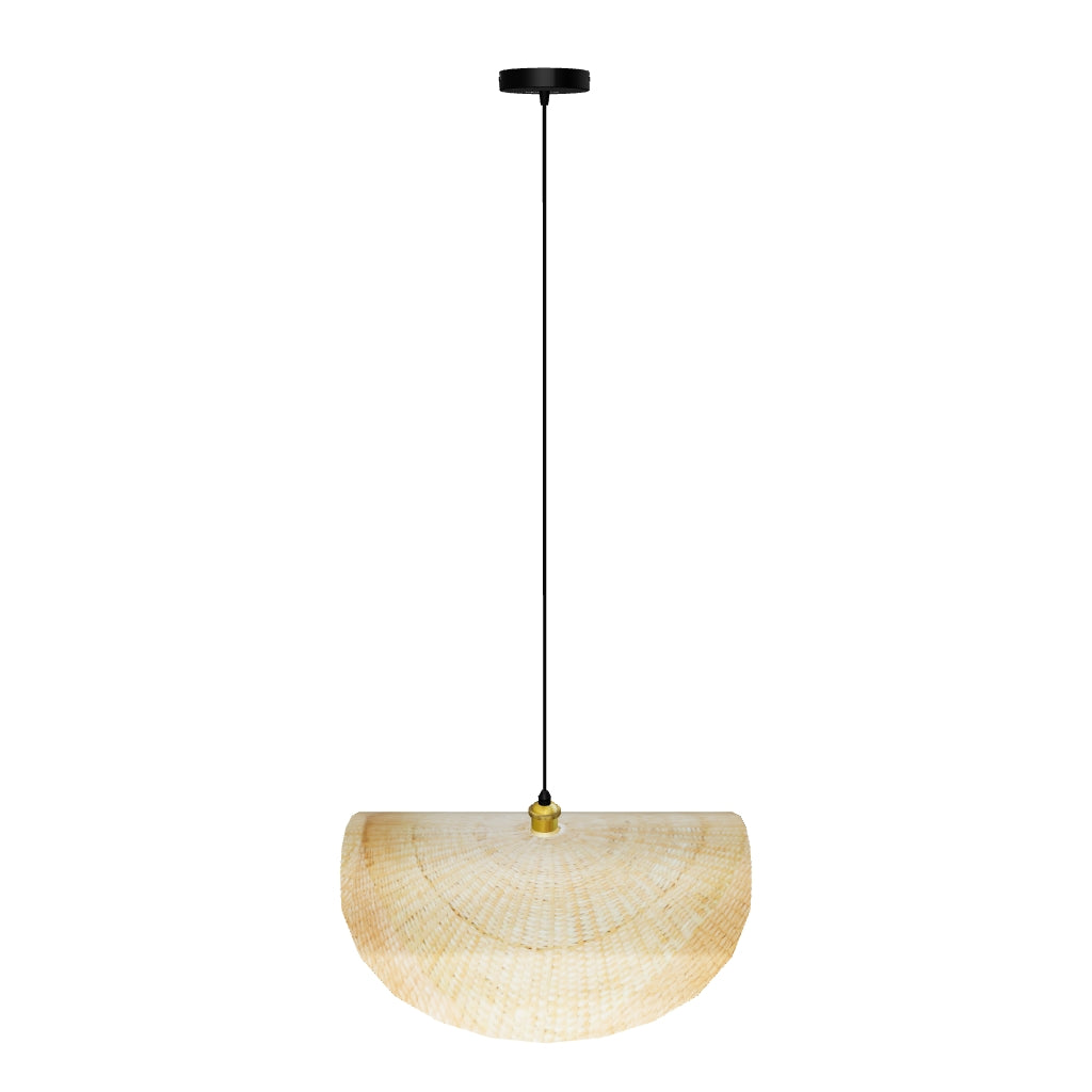 LÁMPARA COLGANTE DE BAMBÚ NATURAL HEIDI XXL E27