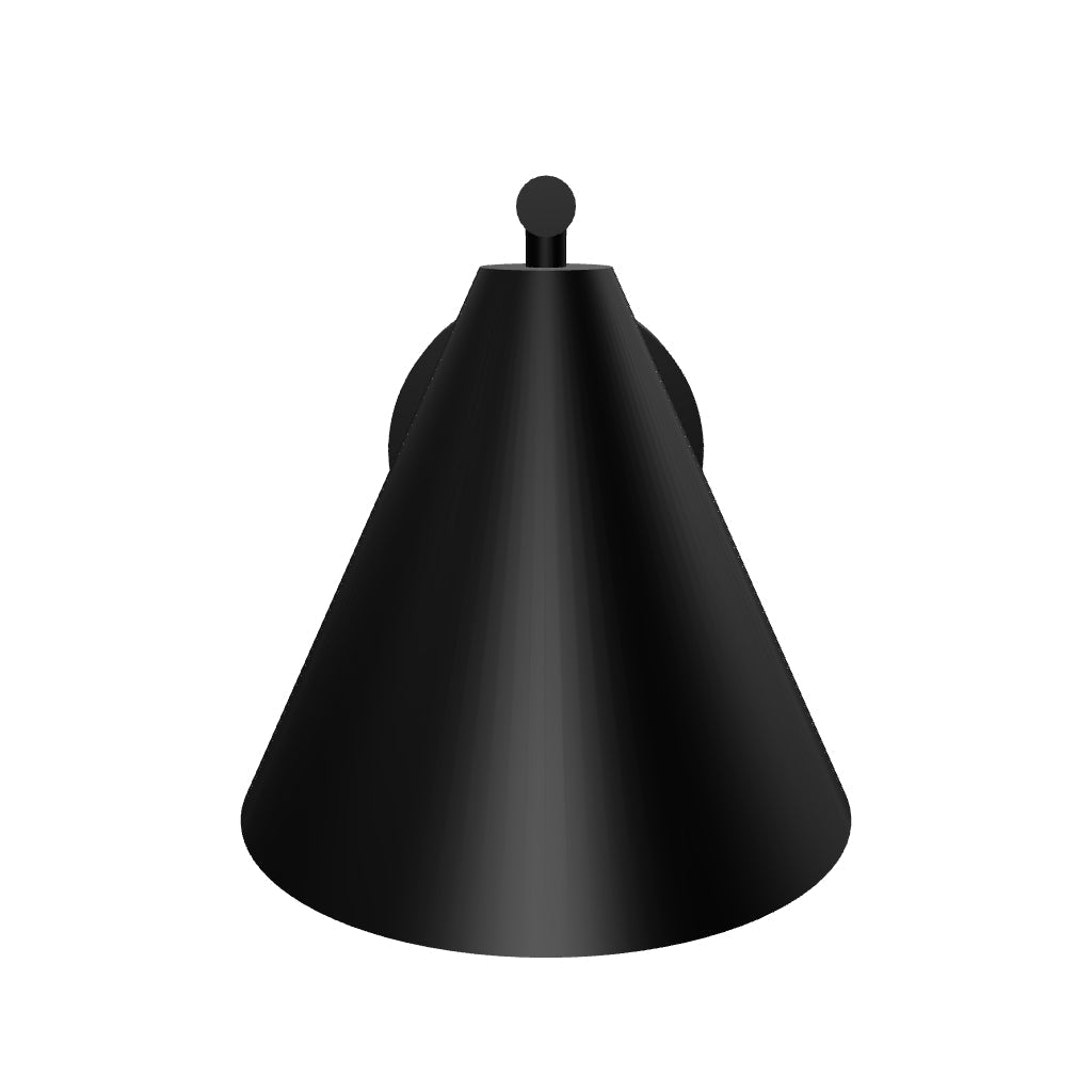 LÁMPARA DE PARED INTERIOR ZAFIRO BLACK LED + FOCO LED FILAMENTO G45 4W E27 TRANSPARENTE ILUMINA