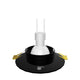 ICORP-2030BK SET COMPLETO - SPOT EMPOTRABLE CON DICROICO LED 6W LUZ CÁLIDA 3000K