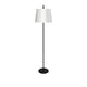 LÁMPARA DE PIE DAMARIS BLACK LED - SIN FOCO