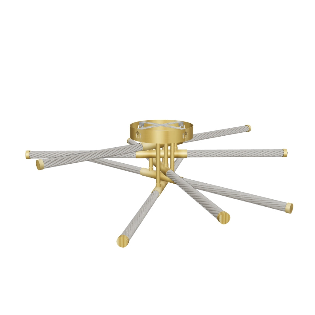 LÁMPARA DE TECHO SUPERNOVA GOLD LED + CONTROL REMOTO