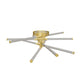 LÁMPARA DE TECHO SUPERNOVA GOLD LED + CONTROL REMOTO