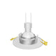 SET COMPLETO - SPOT EMPOTRABLE ICORP-2040WH CON DICROICO LED 6W LUZ CÁLIDA 3000K