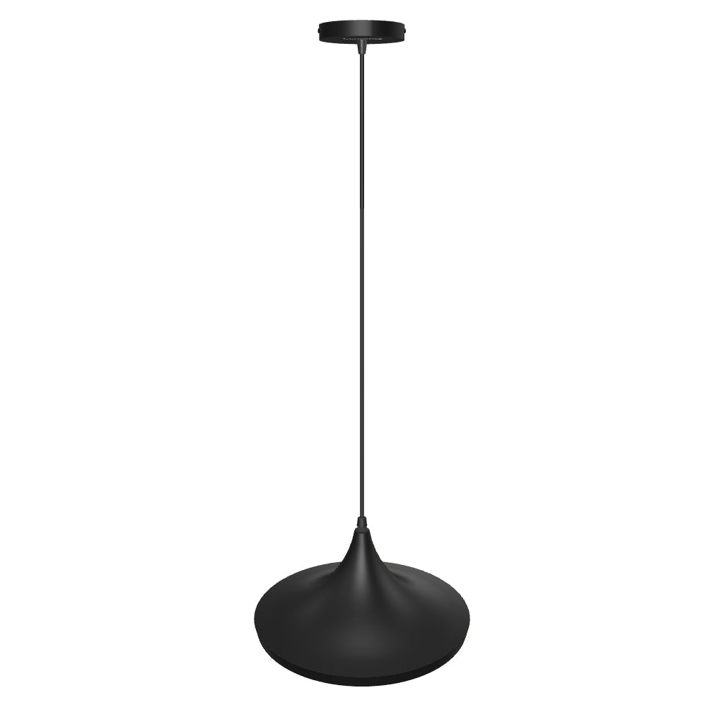 LÁMPARA COLGANTE CAMPANA DE ALUMINIO EINES / SIN FOCO