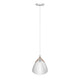 LÁMPARA COLGANTE CAMPANA DE ALUMINIO NAGOYA WHITE / SIN FOCO