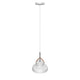 LÁMPARA COLGANTE CAMPANA DE ALUMINIO TORONTO WHITE / SIN FOCO
