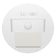 SPOT LUZ GUÍA DE PASO FLAVIA LED ASIMÉTRICO 3W CIRCULAR BLANCO CON SENSOR DE MOVIMIENTO LUZ CÁLIDA