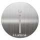 SPOT LUZ GUÍA DE PASO MIRELA LED ASIMÉTRICO 3W CIRCULAR PLATEADO CON SENSOR DE MOVIMIENTO LUZ CÁLIDA