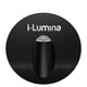 SPOT LUZ GUÍA DE PASO NUBIA LED ASIMÉTRICO 3W CIRCULAR NEGRO LUZ CÁLIDA