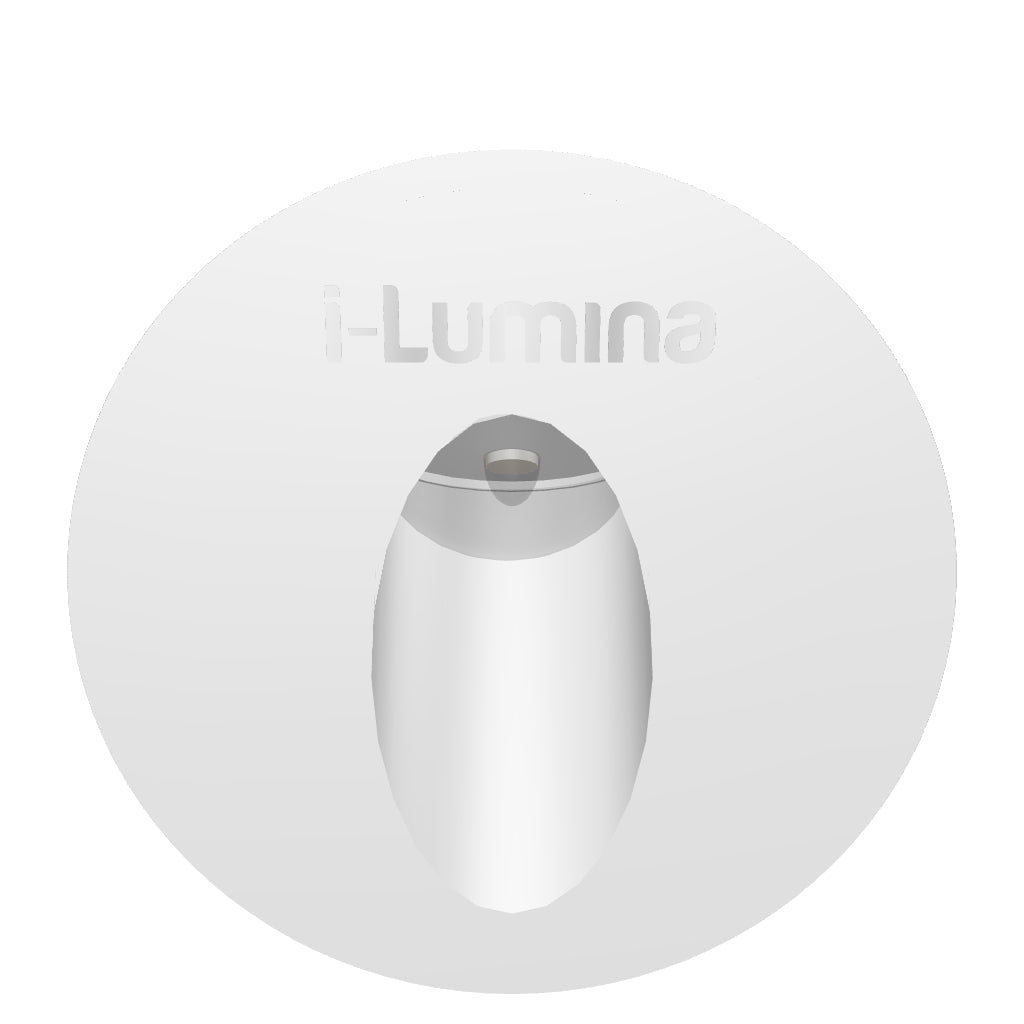 SPOT LUZ GUÍA DE PASO NATALIA LED ASIMÉTRICO 3W CIRCULAR BLANCO LUZ CÁLIDA