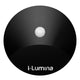 SPOT LUZ GUÍA DE PASO RAQUEL LED ASIMÉTRICO 3W CIRCULAR NEGRO CON SENSOR DE MOVIMIENTO LUZ CÁLIDA