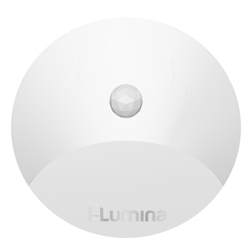 SPOT LUZ GUÍA DE PASO REBECA LED ASIMÉTRICO 3W CIRCULAR BLANCO CON SENSOR DE MOVIMIENTO LUZ CÁLIDA