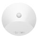 SPOT LUZ GUÍA DE PASO REBECA LED ASIMÉTRICO 3W CIRCULAR BLANCO CON SENSOR DE MOVIMIENTO LUZ CÁLIDA