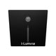 SPOT LUZ GUÍA DE PASO JACQUELINE LED ASIMÉTRICO 3W CUADRADO NEGRO CON SENSOR DE MOVIMIENTO LUZ CÁLIDA